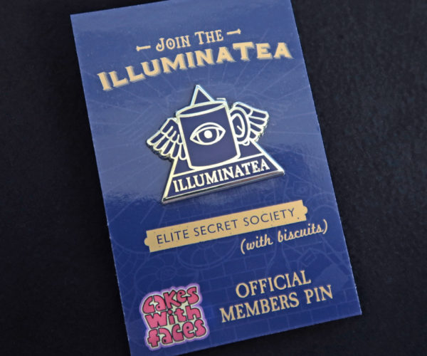 Illuminatea Enamel Pin Badge