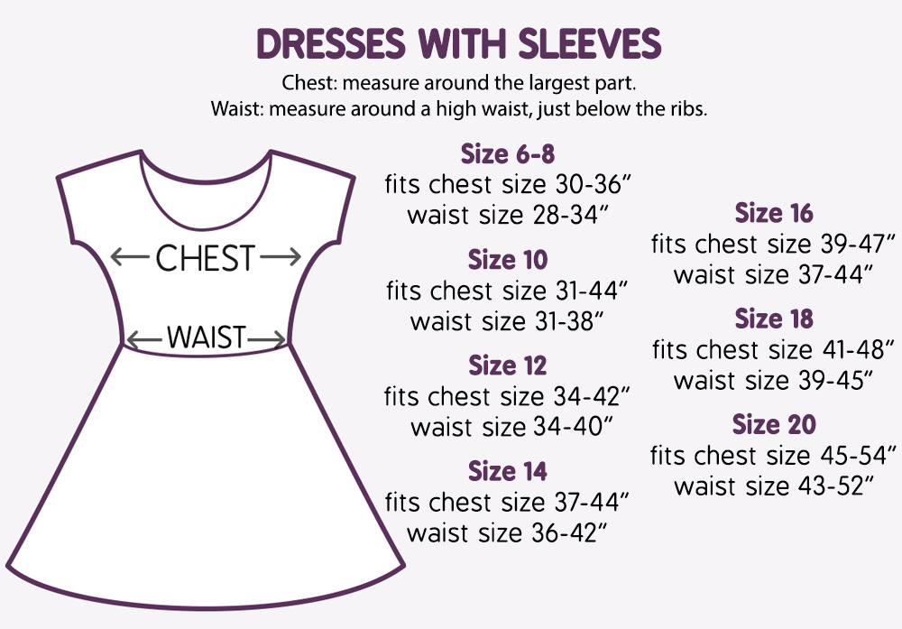 Dresses Size Guide
