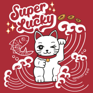 "Super Lucky" Lucky Cat T-Shirt