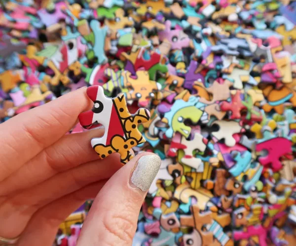 Cute Jigsaw Puzzle Pieces