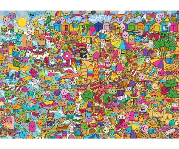Colourful Jigsaw Puzzle for Adults