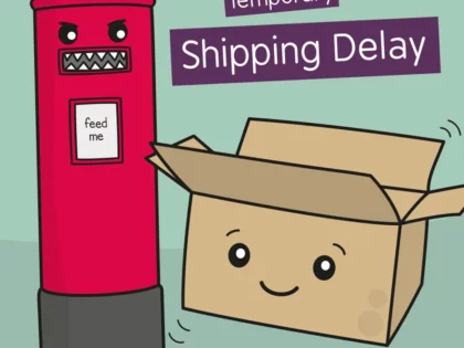 Shipping Delay: 18th-30th September 2025