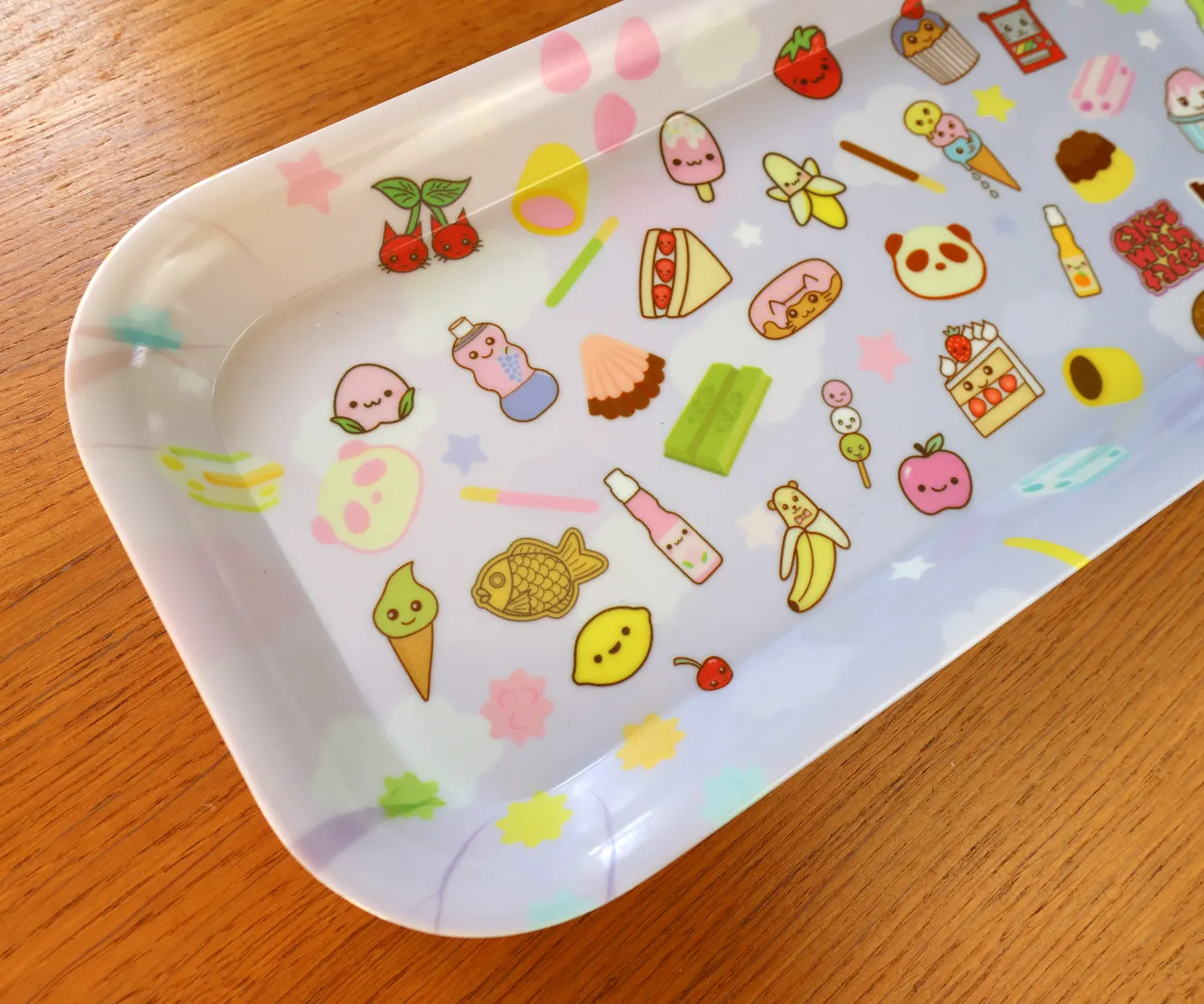 Tofu Cute Lilac Trinket Tray