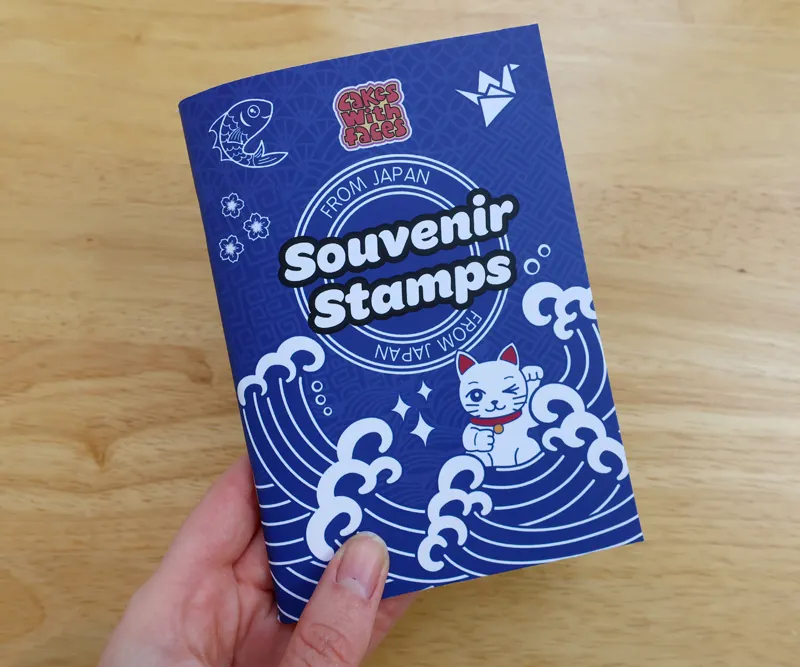Lucky Cat Stamp Book