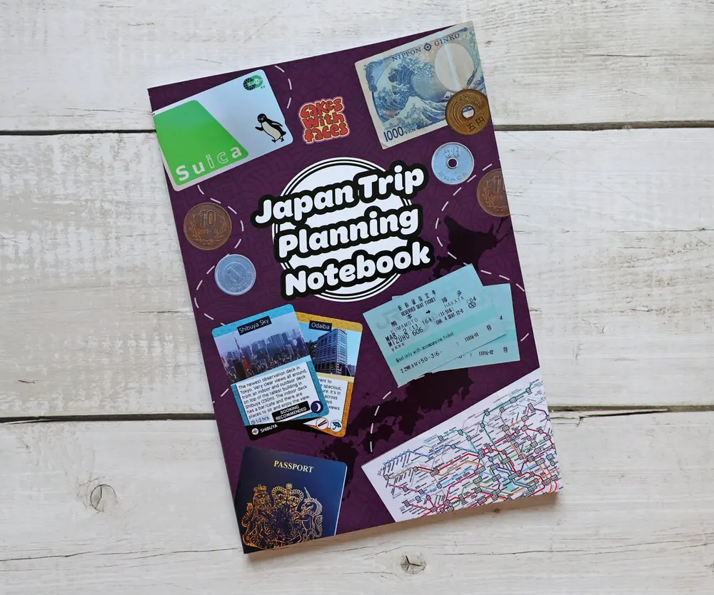 Japan Trip Planning Notebook